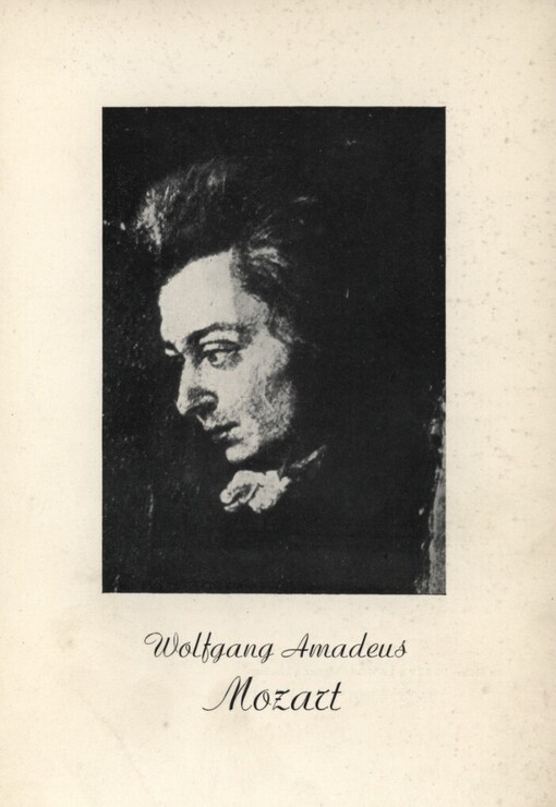 Wolfgang Amadeus Mozart 1756-1956: výběrová bibliografie