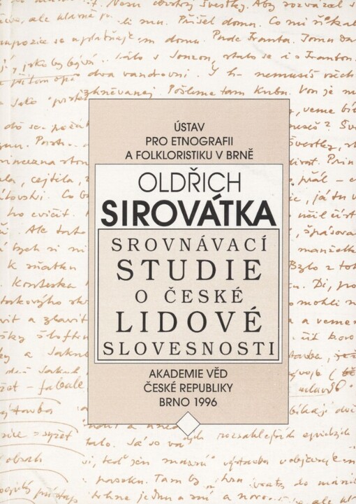 Srovnávací studie o české lidové slovesnosti