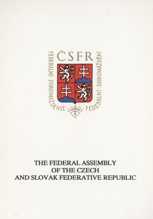 Federal Assembly of the Czech and Slovak Federative Republic