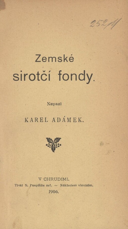 Zemské sirotčí fondy