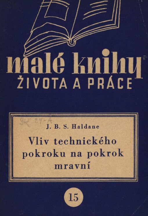 Vliv technického pokroku na pokrok mravní : Přednáška ...