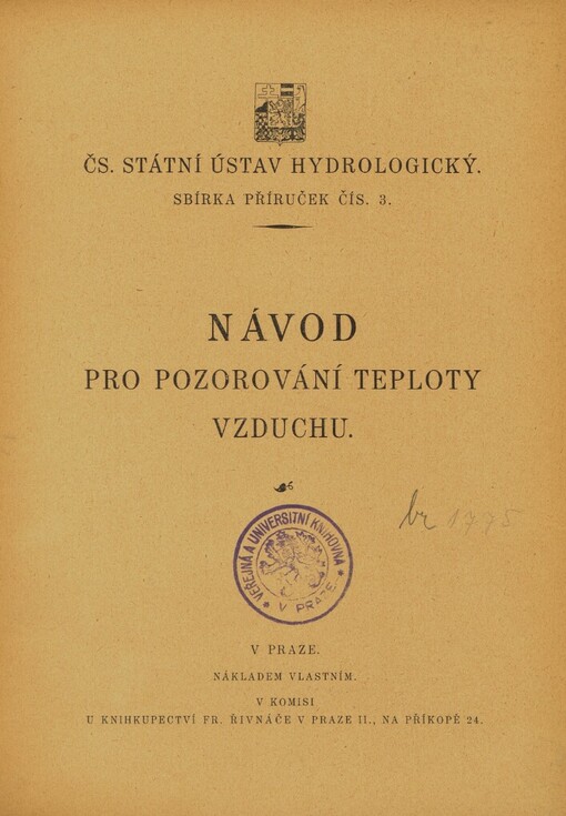 Návod pro pozorování teploty vzduchu