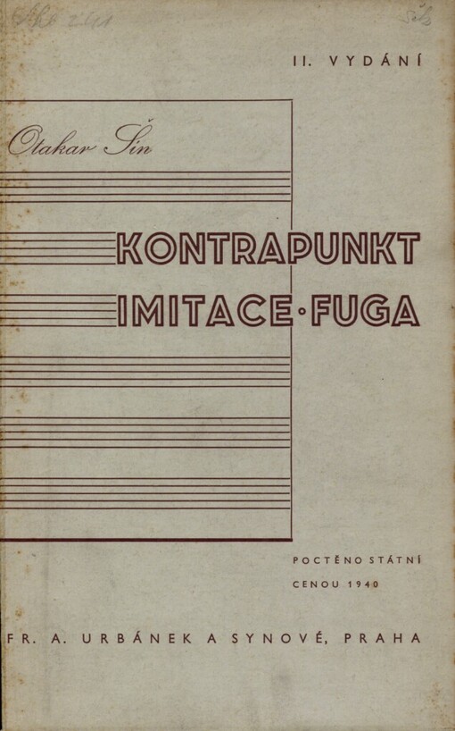 Nauka o kontrapunktu, imitaci a fuze