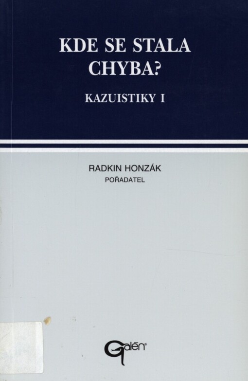 Kde se stala chyba?