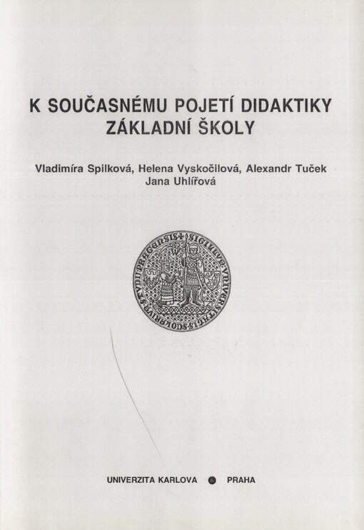 K současnému pojetí didaktiky základní školy