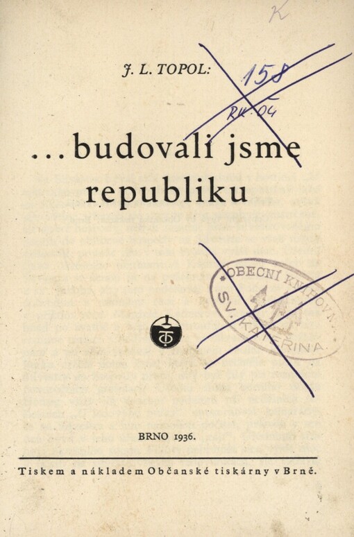 ... budovali jsme republiku