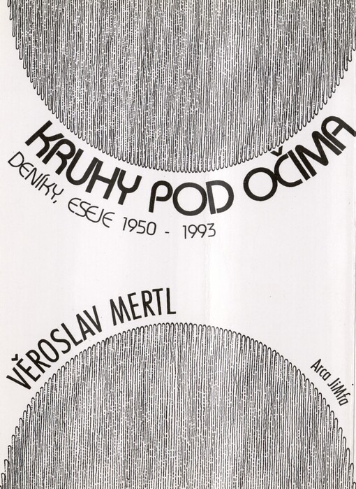 Kruhy pod očima: (deníky, eseje 1950-1993), 1. vyd.