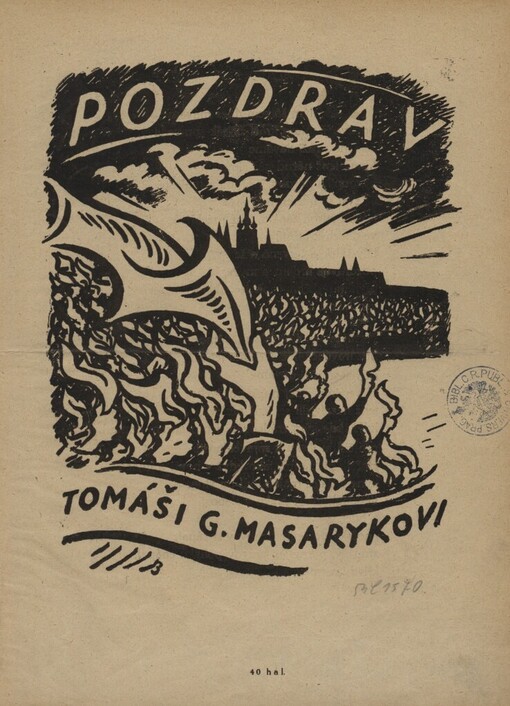 Pozdrav Tomáši G. Masarykovi: [Báseň