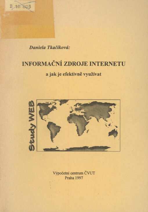 Informační zdroje Internetu a jak je efektivně využívat