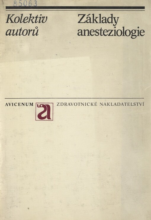 Základy anesteziologie