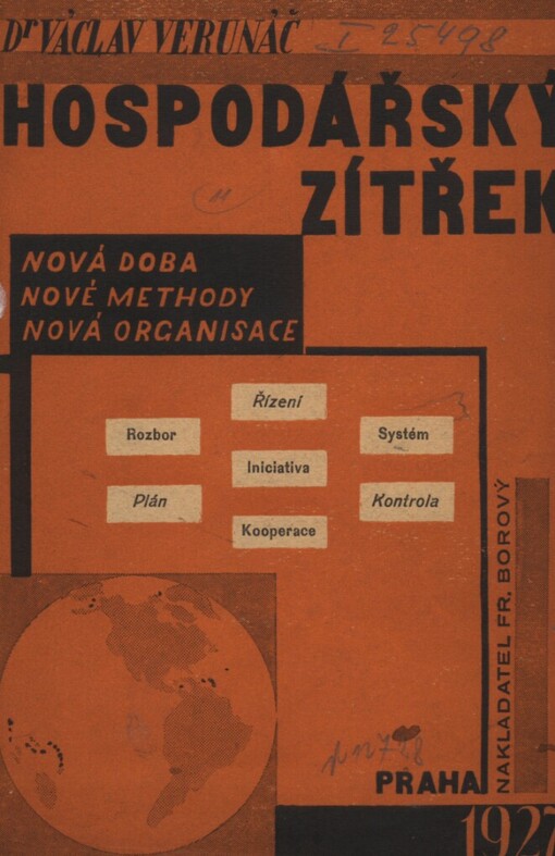 Hospodářský zítřek :(výbor autorových statí a článků)