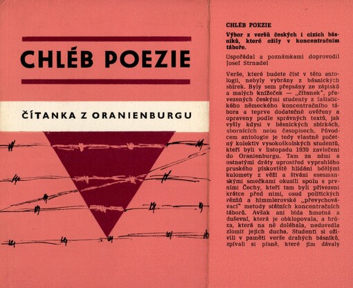 Chléb poezie: čítanka z Oranienburgu