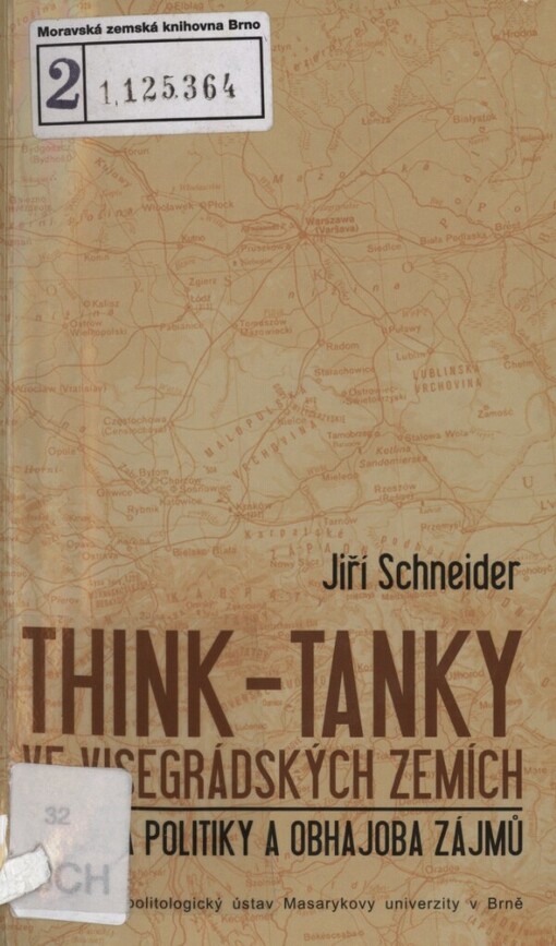 Think-tanky ve visegrádských zemích: analýza politiky a obhajoba zájmů