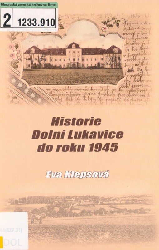 Historie Dolní Lukavice do roku 1945
