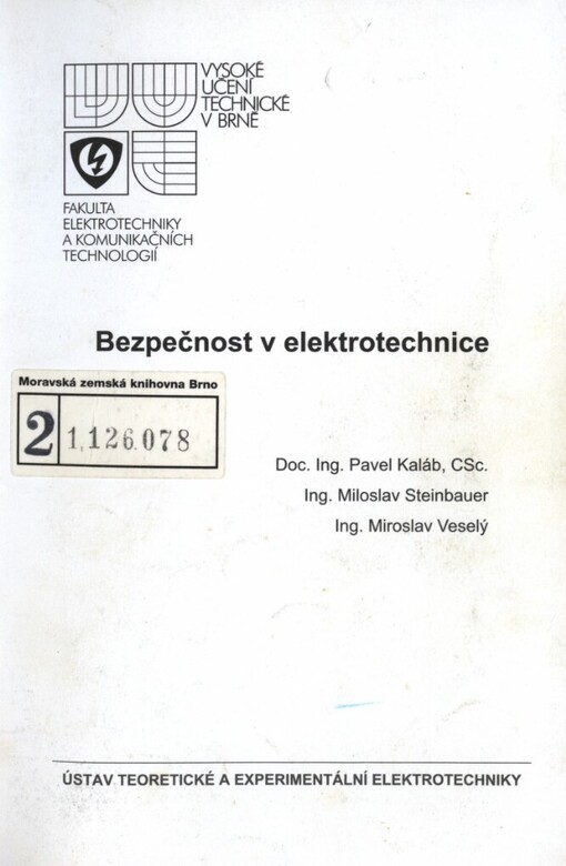 Bezpečnost v elektrotechnice