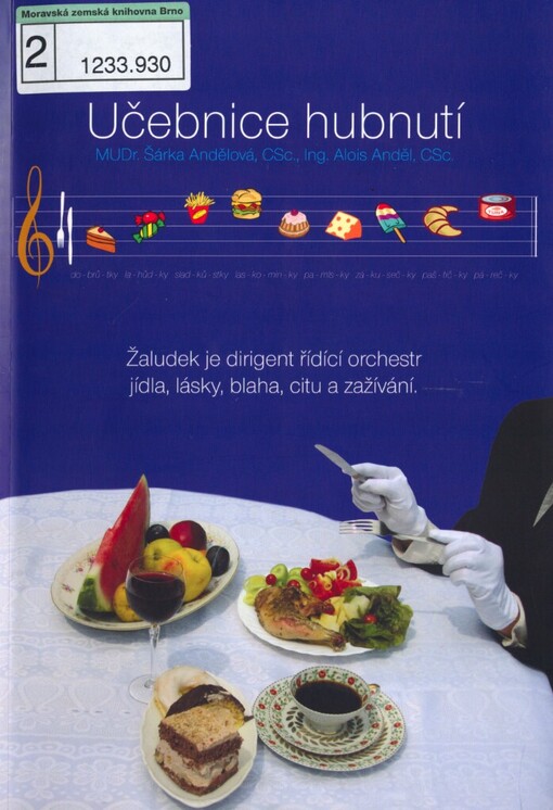 Učebnice hubnutí : žaludek je dirigent řídící orchestr jídla, lásky, blaha, citu a zažívání