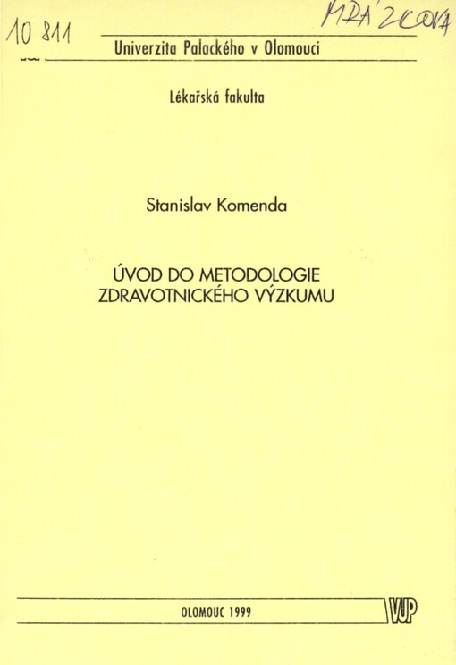 Úvod do metodologie zdravotnického výzkumu