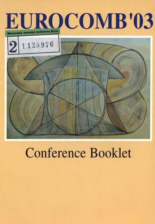EUROCOMB '03 - conference booklet