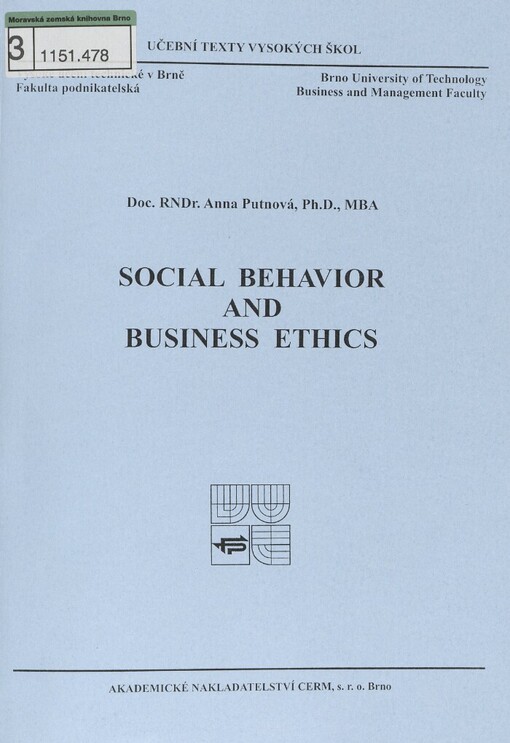 Social behavior and business ethics