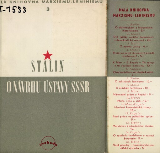 O návrhu ústavy SSSR