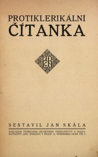 Protiklerikální čítanka