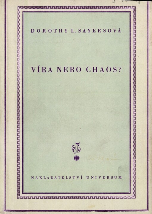 Víra nebo chaos?