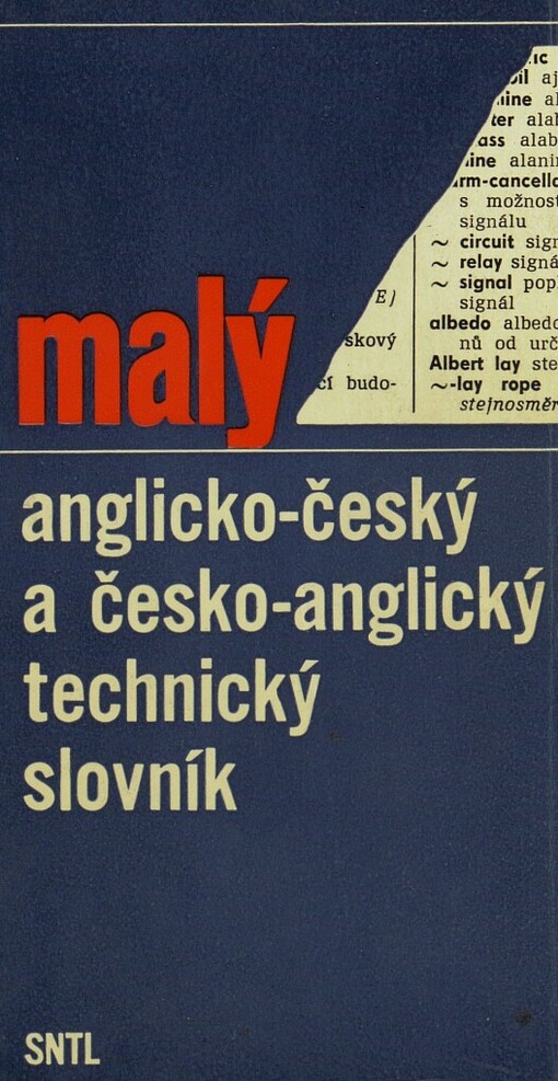 Malý anglicko-český a česko-anglický technický slovník