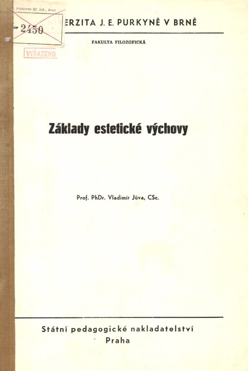 Základy estetické výchovy