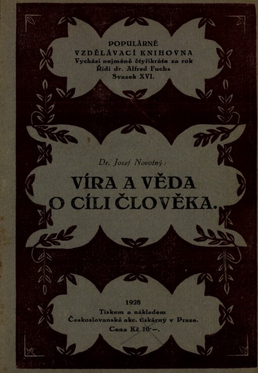 Víra a věda o cíli člověka