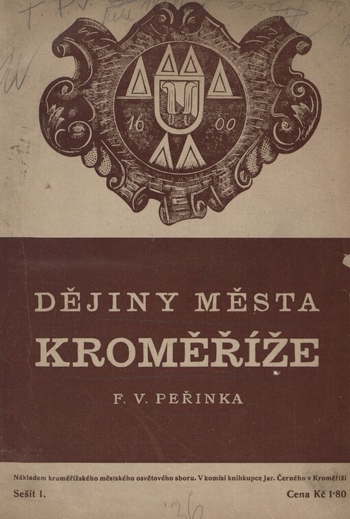 Dějiny města Kroměříže.Díl 2.