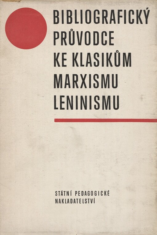 Bibliografický průvodce ke klasikům marxismu-leninismu