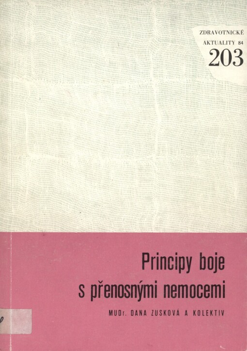 Principy boje s přenosnými nemocemi