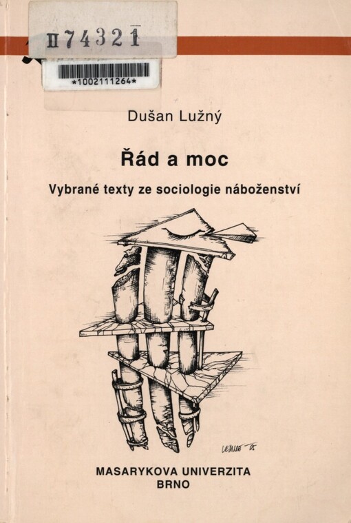 Řád a moc: vybrané texty ze sociologie náboženství