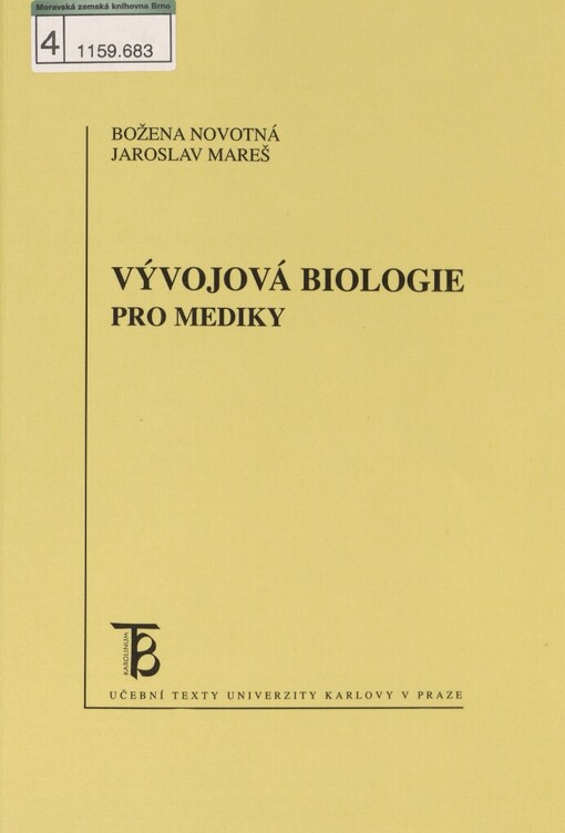Vývojová biologie pro mediky