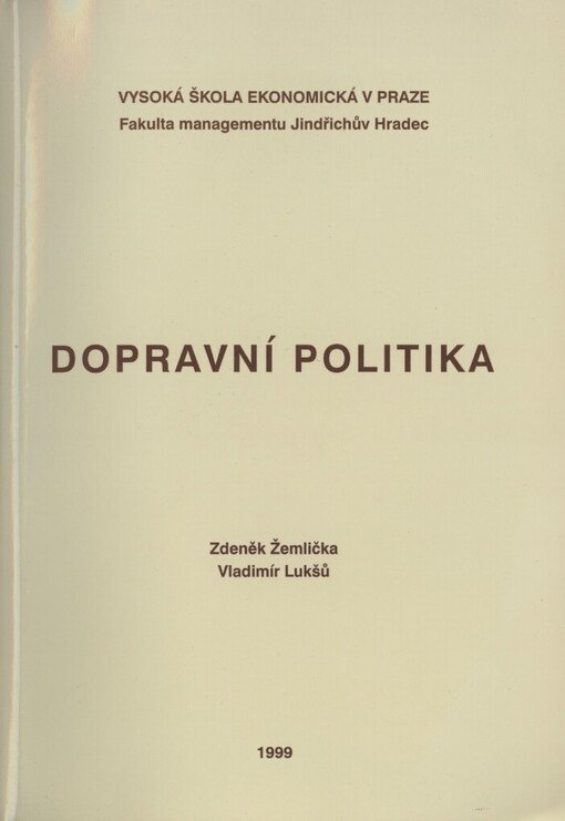 Dopravní politika