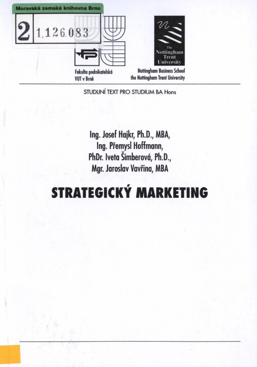 Strategický marketing