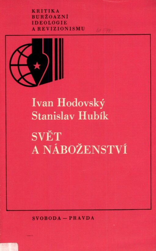 Svět a náboženství: ke kritice současných forem apologetiky křesťanství