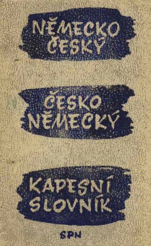 Německo-český a česko-německý kapesní slovník