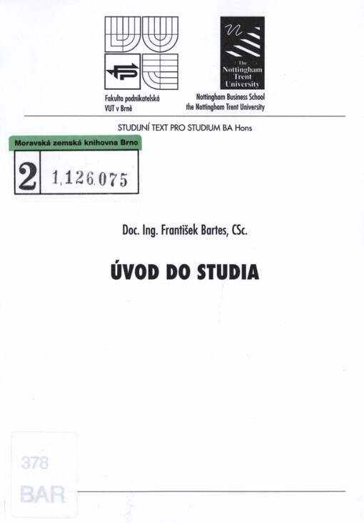 Úvod do studia