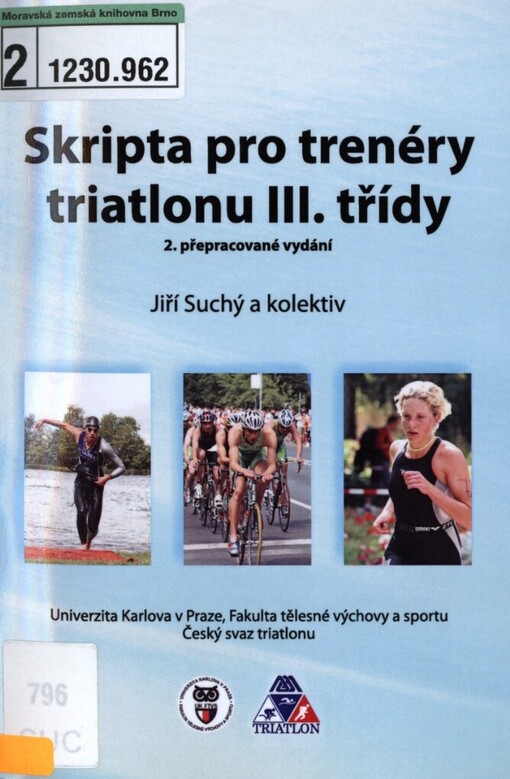 Skripta pro trenéry triatlonu III. třídy