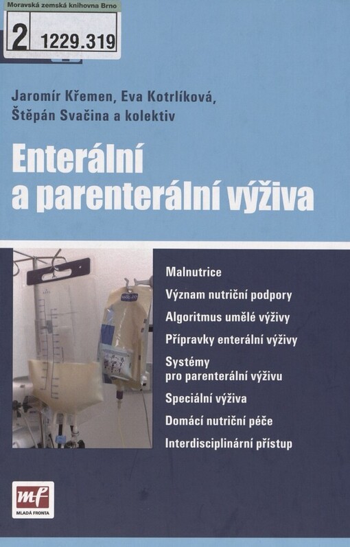 Enterální a parenterální výživa