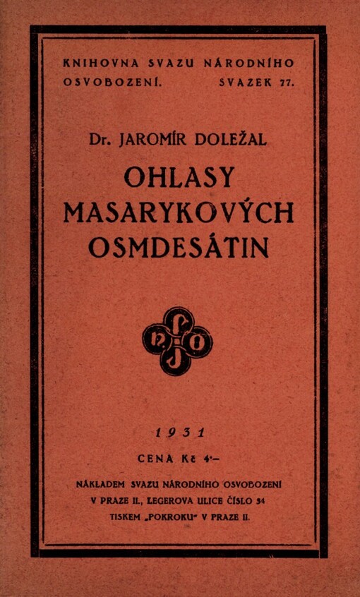 Ohlasy Masarykových osmdesátin