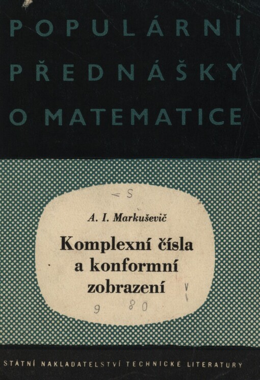 Komplexní čísla a konformní zobrazení
