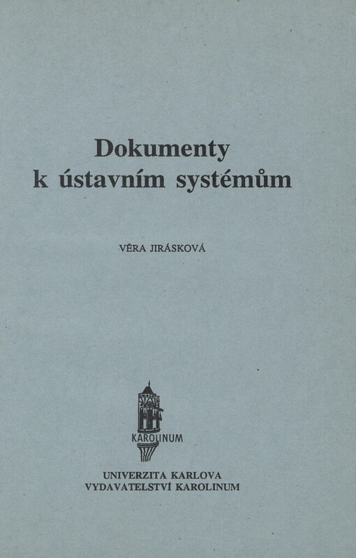 Dokumenty k ústavním systémům