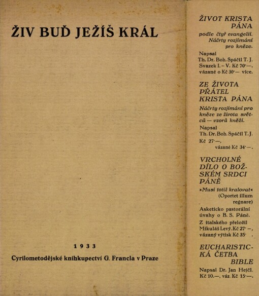 Živ buď Ježíš Král