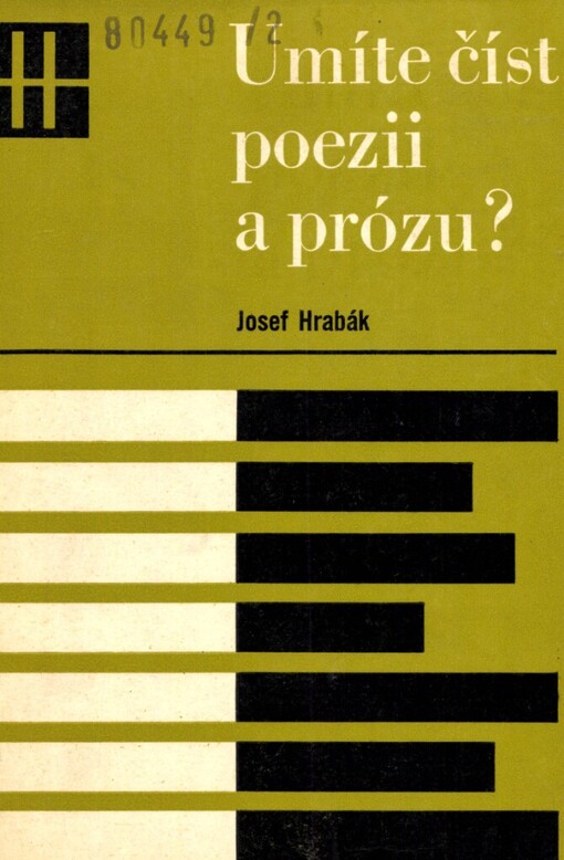 Umíte číst poezii a prózu?