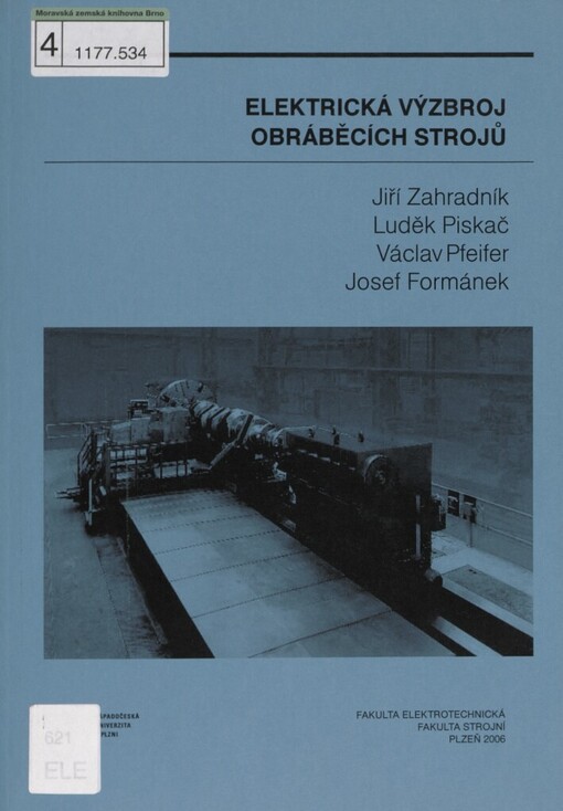 Elektrická výzbroj obráběcích strojů