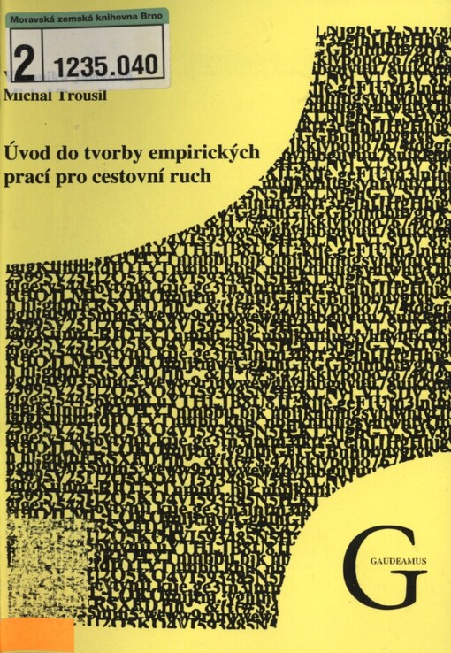 Úvod do tvorby empirických prací pro cestovní ruch