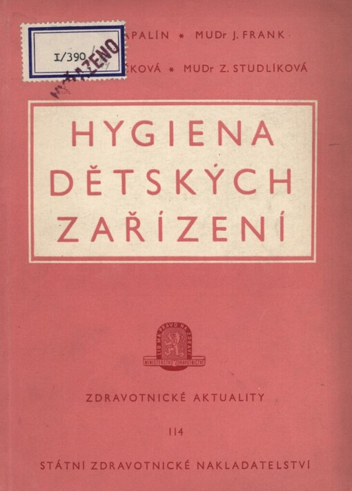Hygiena dětských zařízení