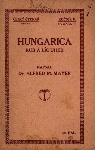 Hungarica: rub a líc Uher
